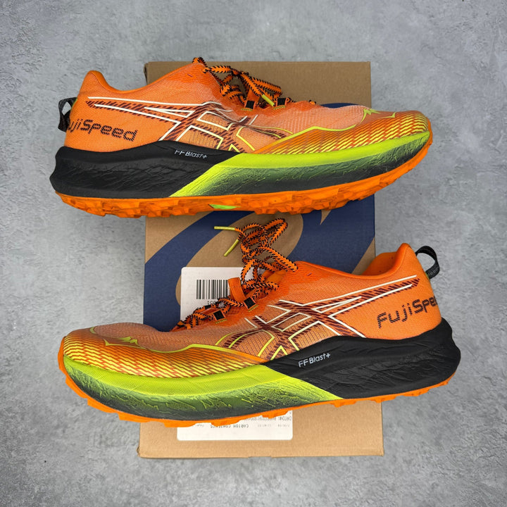 ASICS Fujispeed 2 Bright Orange Antique Red *pre - owned* SIZE 12 - Kicks Collective PA - ASICS - 1011B699-800 - Men's Shoes - 12M/13.5W - Pre - Owned