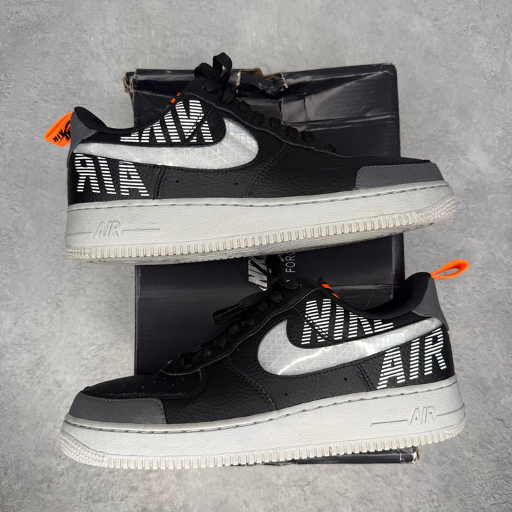 Nike Air Force 1 Low Under Construction Black *pre-owned* SIZE 9 - Kicks Collective PA - Nike - BQ4421-002 - Men's Shoes - 9M/10.5W - Pre-Owned - Replacement Box