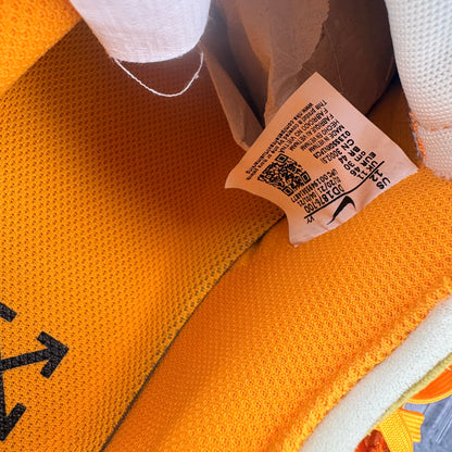 Nike Air Force 1 Low Off-White ICA University Gold *pre-owned* SIZE 12
