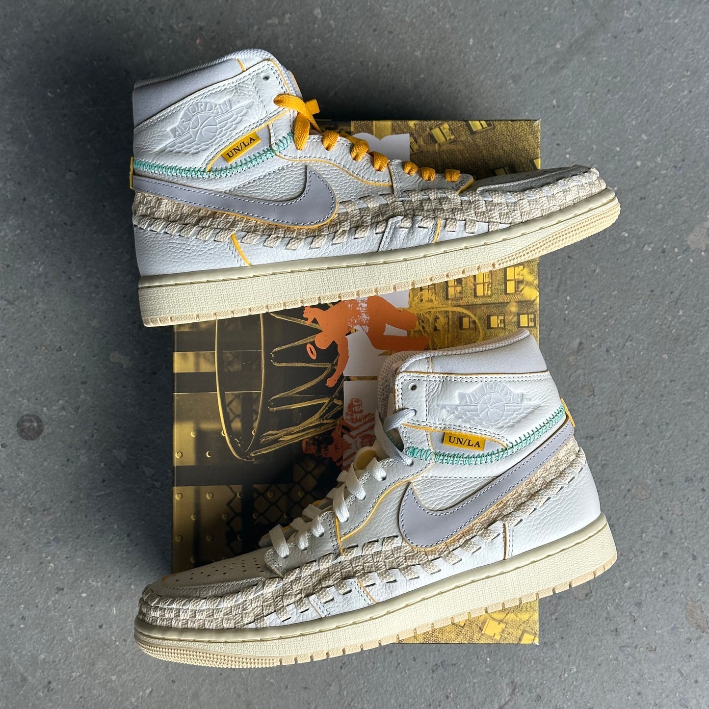 Jordan 1 Retro High OG SP Union LA Bephies Beauty Supply Summer of ‘96  *pre-owned* (SIZE 8)