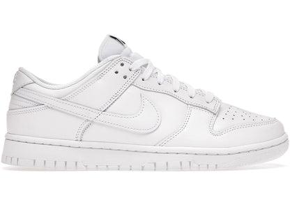 Nike Dunk Low Triple White (2021) (Women's) *pre-owned* SIZE 10M/11.5W