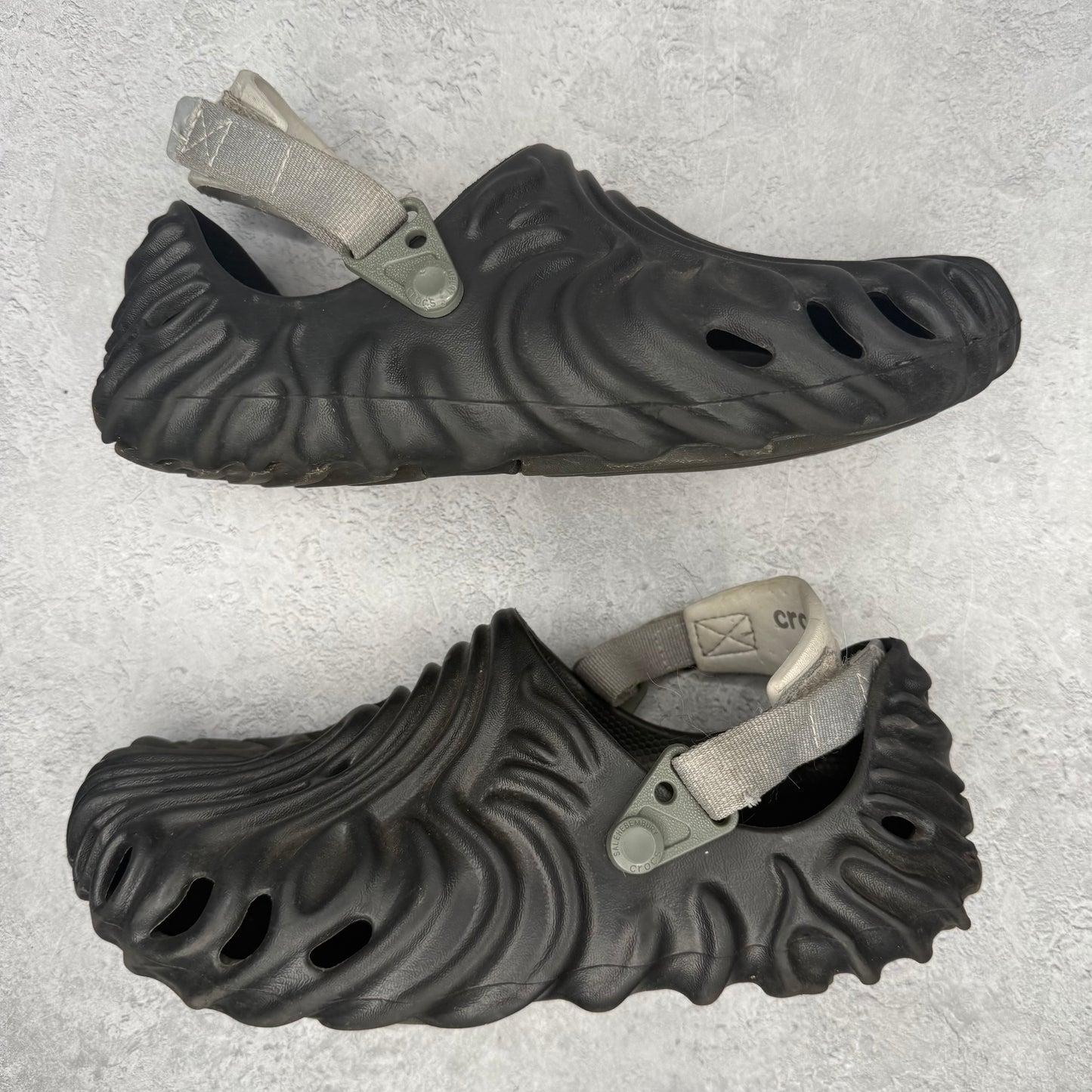 Crocs Pollex Clog by Salehe Bembury Sasquatch *pre-owned* SIZE 11