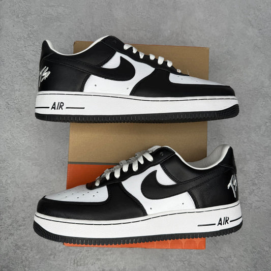 Nike Air Force 1 Low QS Terror Squad Blackout *pre - owned* SIZE 10.5 - Kicks Collective PA - Nike - FJ5756-100 - Men's Shoes - 10.5M/12W - Pre - Owned