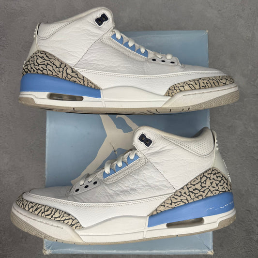 Jordan 3 Retro UNC (2020) *pre - owned* SIZE 13 - Kicks Collective PA - Jordan - CT8532 - 104 - Men's Shoes - 13M/14.5W - Pre - Owned