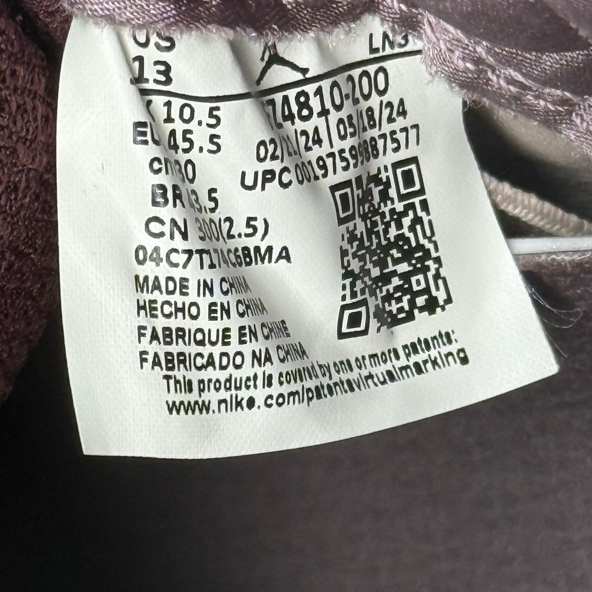 Jordan 4 Retro OG SP A Ma Maniére While You Were Sleeping (Women's) *pre-owned* SIZE 11M/12.5W