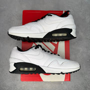 Nike Air Max 90/1 White Black *pre-owned* SIZE 9