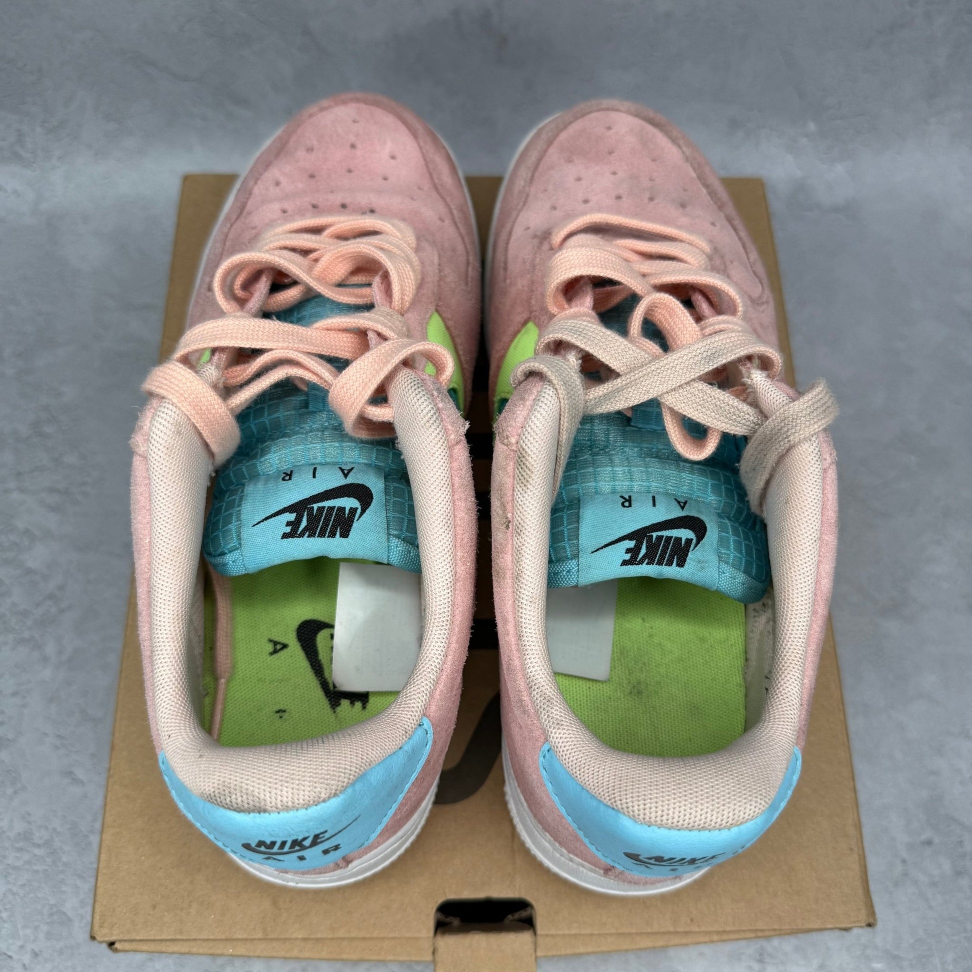 Nike Air Force 1 Low Washed Coral Ghost Green (Women's) *pre - owned* SIZE 7.5W - Kicks Collective PA - Nike - CJ1647-600 - Women's Shoes - 6M/7.5W - Pre - Owned - No Box