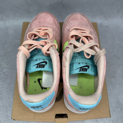 Nike Air Force 1 Low Washed Coral Ghost Green (Women's) *pre - owned* SIZE 7.5W - Kicks Collective PA - Nike - CJ1647-600 - Women's Shoes - 6M/7.5W - Pre - Owned - No Box