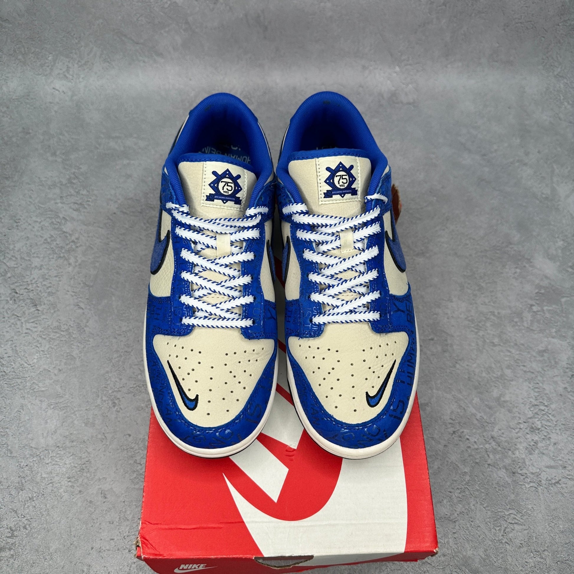 Nike Dunk Low Jackie Robinson *pre - owned* SIZE 9 - Kicks Collective PA - Nike - DV2122-400 - Men's Shoes - 9M/10.5W - Pre - Owned