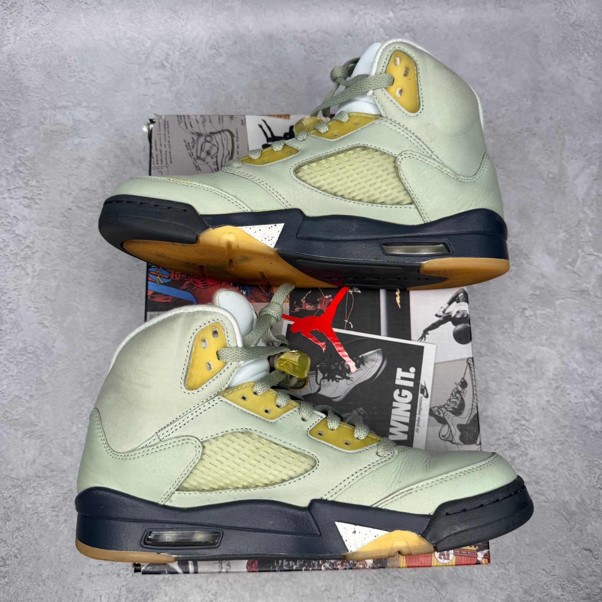 Jordan 5 Retro Jade Horizon *pre - owned* SIZE 8.5 - Kicks Collective PA - Jordan - DC7501-300 - Men's Shoes - 8.5M/10W - Pre - Owned
