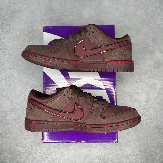 Nike SB Dunk Low City of Love Burgundy Crush - Kicks Collective PA - Nike - FN0619 - 600 - Men's Shoes - 8M/9.5W - Brand New