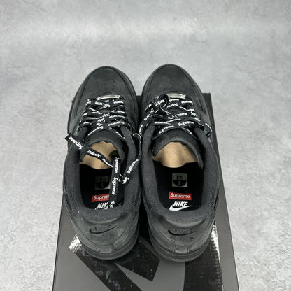 Nike Air Force 1 Low Supreme Black *pre-owned* SIZE 6