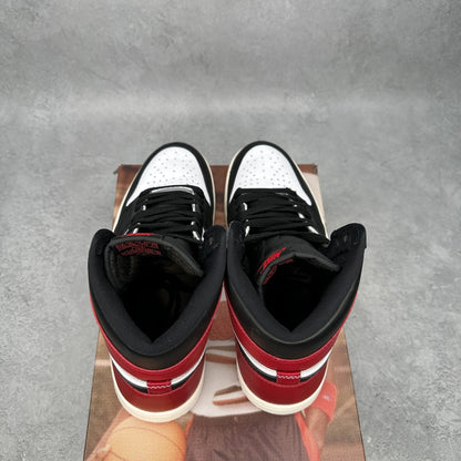 Jordan 1 Retro High OG Black Toe Reimagined *pre - owned* SIZE 9.5 - Kicks Collective PA - Jordan - DZ5485-106 - Men's Shoes - 9.5M/11W - Pre - Owned