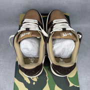 Bapesta Sk8 Sta Brown Ivory Brown *pre-owned* SIZE 9