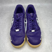 Nike Air Force 1 Low '07 QS Purple Skeleton Halloween (2021) *pre-owned* SIZE 9.5
