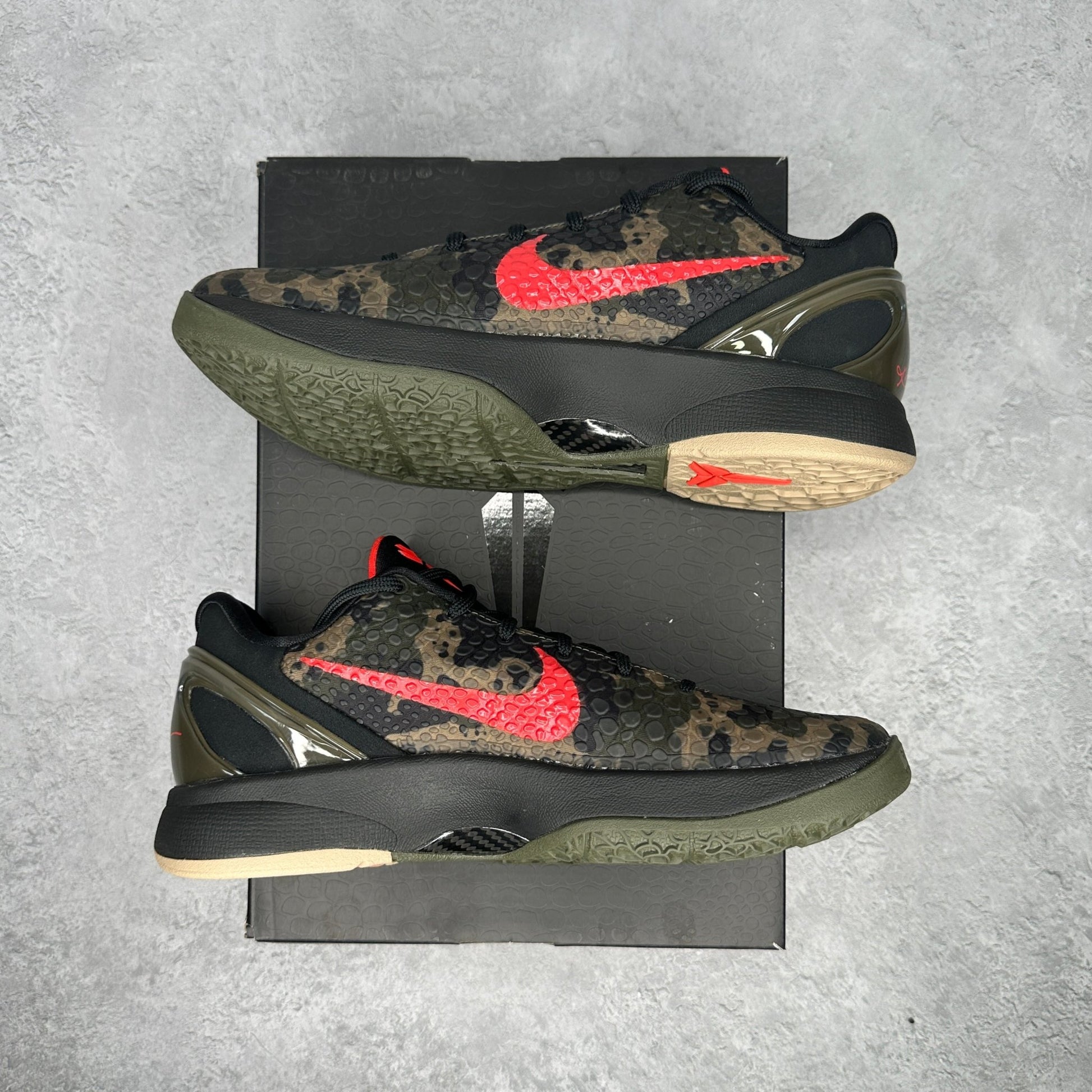 Nike Kobe 6 Protro Italian Camo (2024) - Kicks Collective PA - Nike - FQ3546 - 001 - Men's Shoes - 8M/9.5W - Brand New