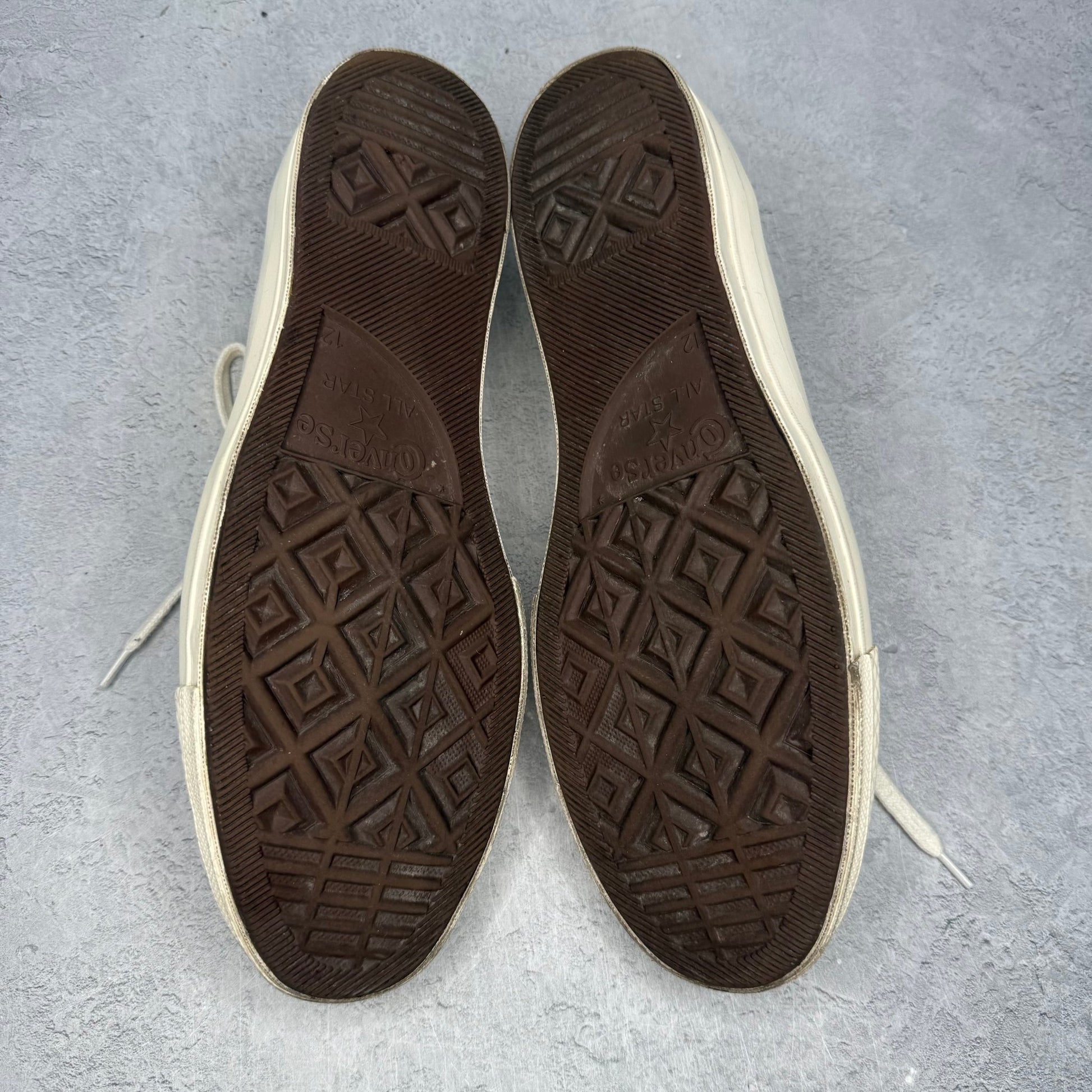 Converse Chuck Taylor All Star 70 Ox Comme des Garcons PLAY Grey *pre - owned* SIZE 12 - Kicks Collective PA - Converse - 171849C/A08797C - Men's Shoes - 12M/13.5W - Pre - Owned - No Box