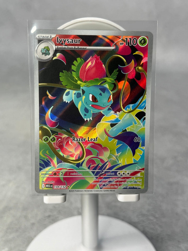 Pokemon Ivysaur 134/132 Mega Evolution Illustration Rare