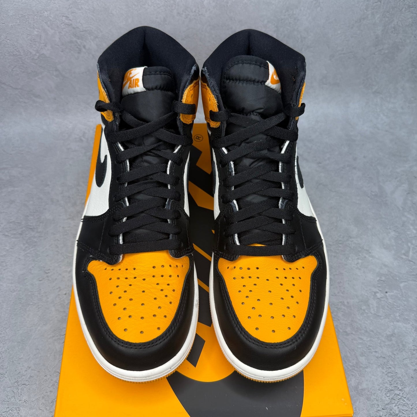Jordan 1 Retro High OG Taxi *pre - owned* SIZE 9 - Kicks Collective PA - Jordan - 555088-711 - Men's Shoes - 9M/10.5W - Pre - Owned