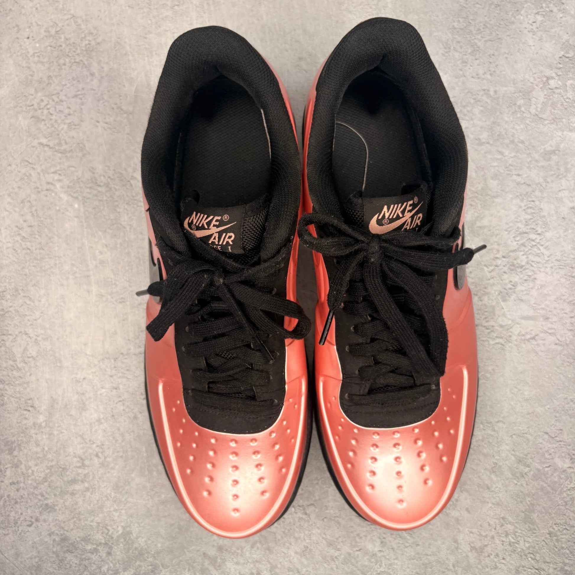 Nike Air Force 1 Foamposite Pro Cup Coral Stardust *pre - owned* SIZE 9.5 - Kicks Collective PA - Nike - AJ3664-600 - Men's Shoes - 9.5M/11W - Pre - Owned - No Box