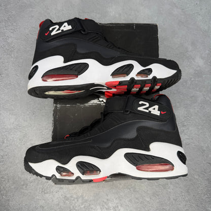 Nike Air Griffey Max 1 Anthracite Hot Red *pre-owned* SIZE 9