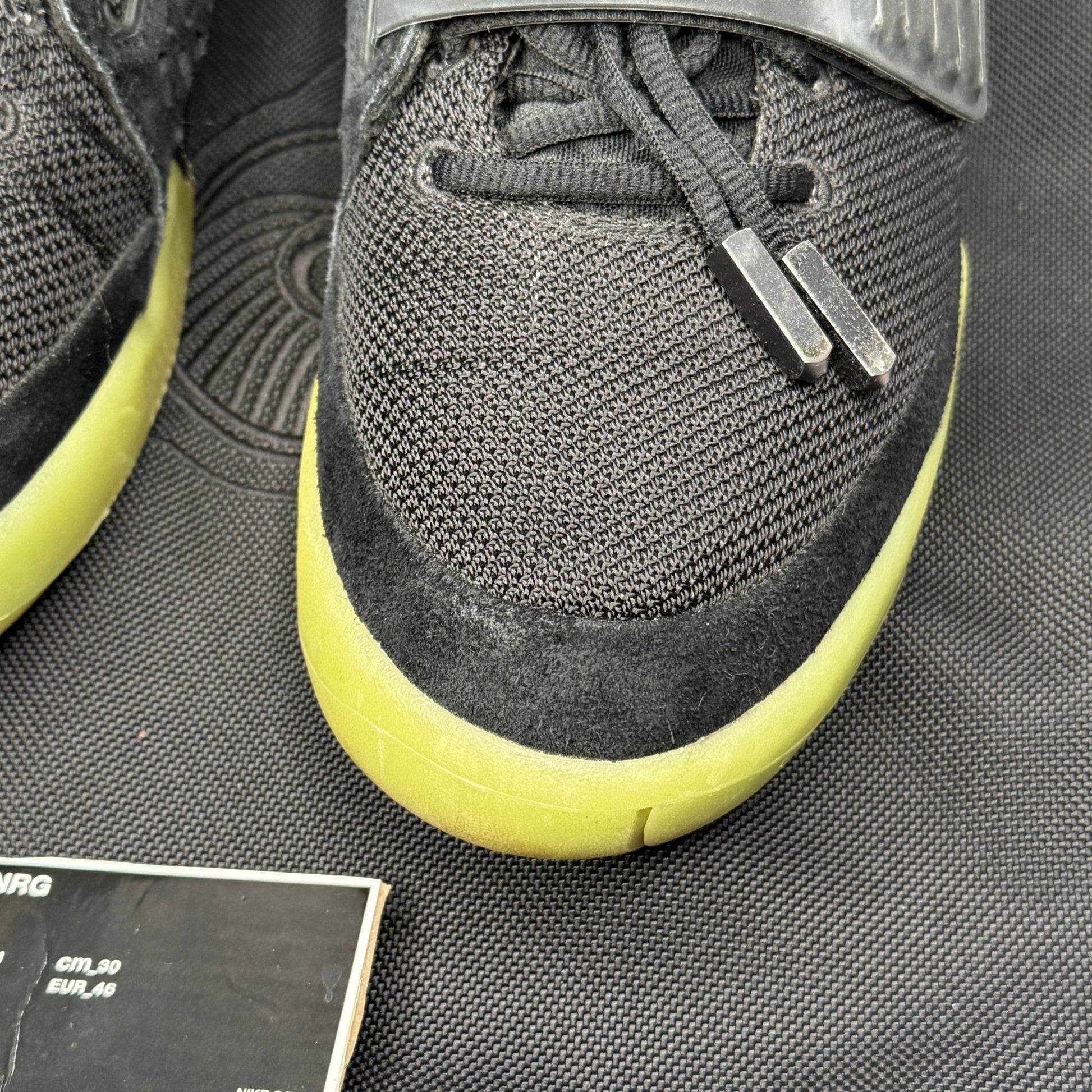 Nike Air Yeezy 2 Solar Red *pre - owned* SIZE 12 - Kicks Collective PA - Nike - 508214-006 - Men's Shoes - 12M/13.5W - Pre - Owned - No Box