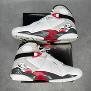 Jordan 8 Retro White True Red (2025) *pre-owned* SIZE 10.5