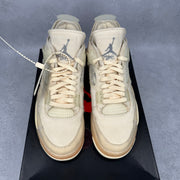 Jordan 4 Retro Off-White Sail (Women's) *pre-owned* SIZE 9.5M/11W