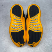Jordan 12 Retro Black University Gold *pre-owned* SIZE 8