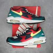 Nike Air Max2 Light Habanero Red Navy Emerald *pre-owned* SIZE 9
