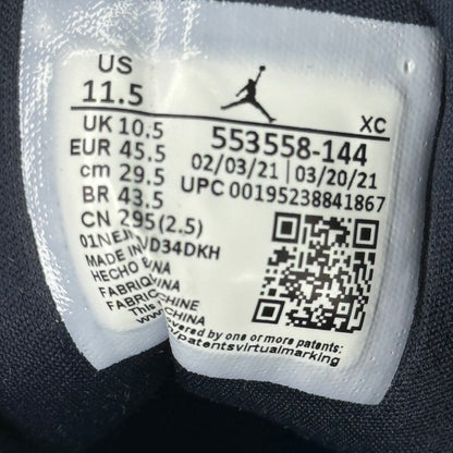 Jordan 1 Low UNC (2021) *pre-owned* SIZE 11.5