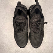 Nike Air Max 270 Triple Black *pre - owned* SIZE 11.5 - Kicks Collective PA - Nike - AH8050-005 - Men's Shoes - 11.5M/13W - Pre - Owned - No Box