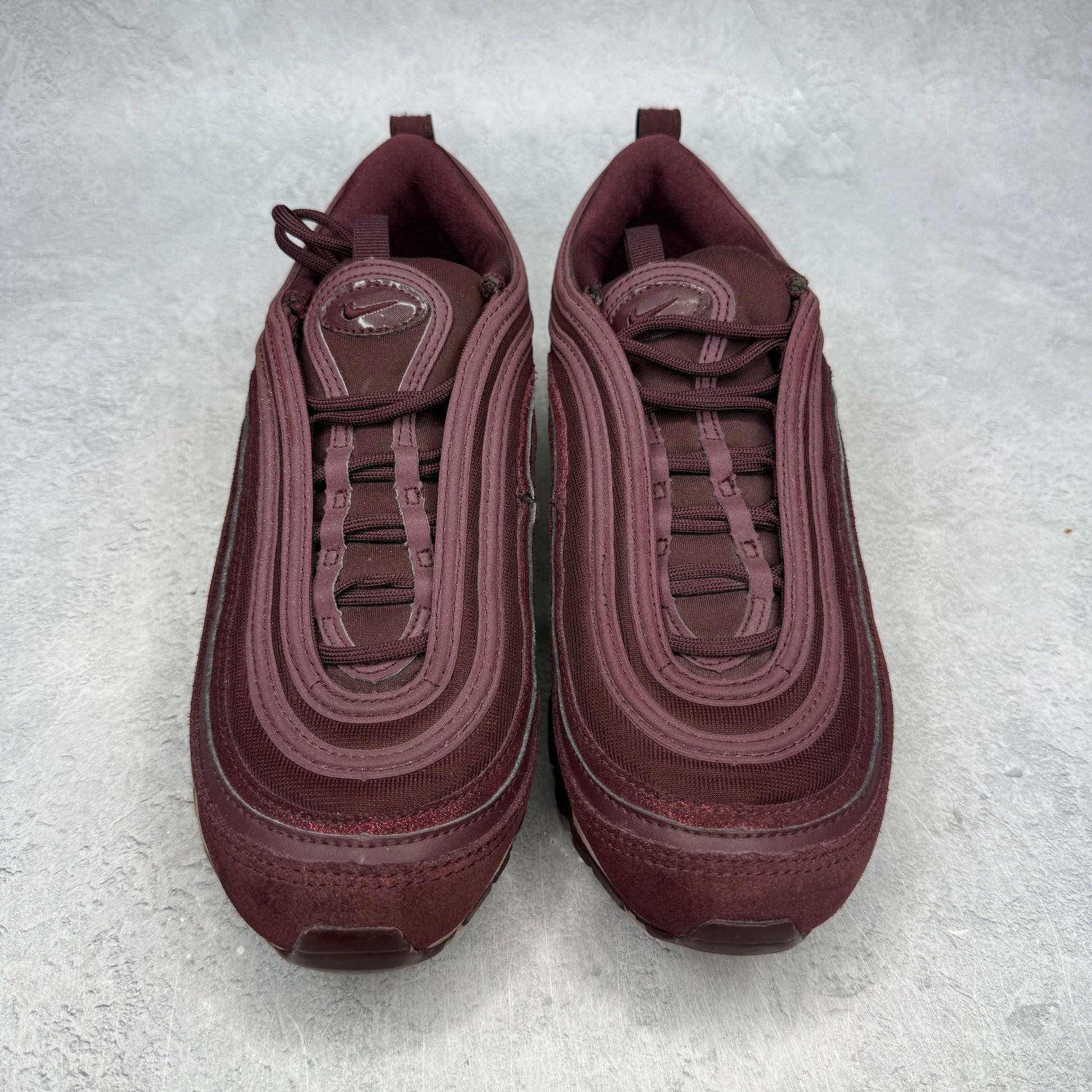 Nike Air Max 97 Burgundy Crush (Women's) *pre - owned* SIZE 7.5W - Kicks Collective PA - Nike - AV8198-600 - Women's Shoes - 6M/7.5W - Pre - Owned - No Box