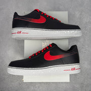 Nike Air Force 1 Low Black Red Gradient