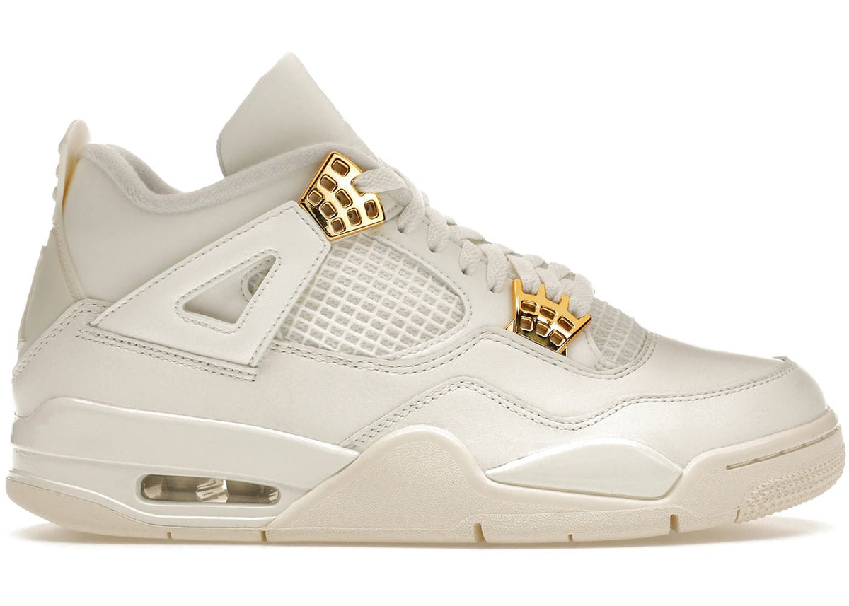 Jordan 4 Retro Metallic Gold (Women's) - Kicks Collective PA - Jordan - AQ9129-170 - Women's Shoes - 5M/6.5W - Brand New
