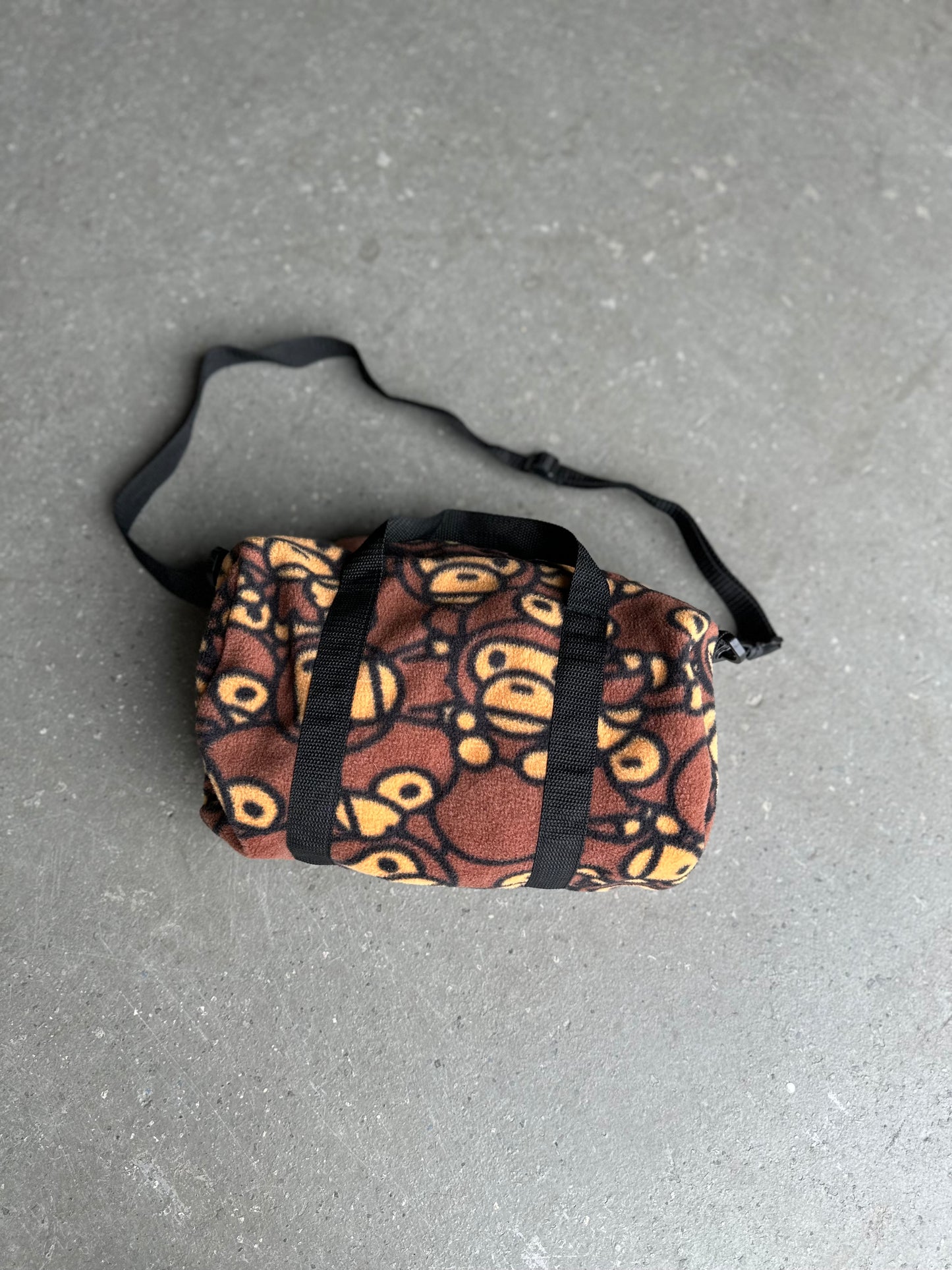 Bape Baby Milo Duffle Mini Shoulder Bag Plush Fleece