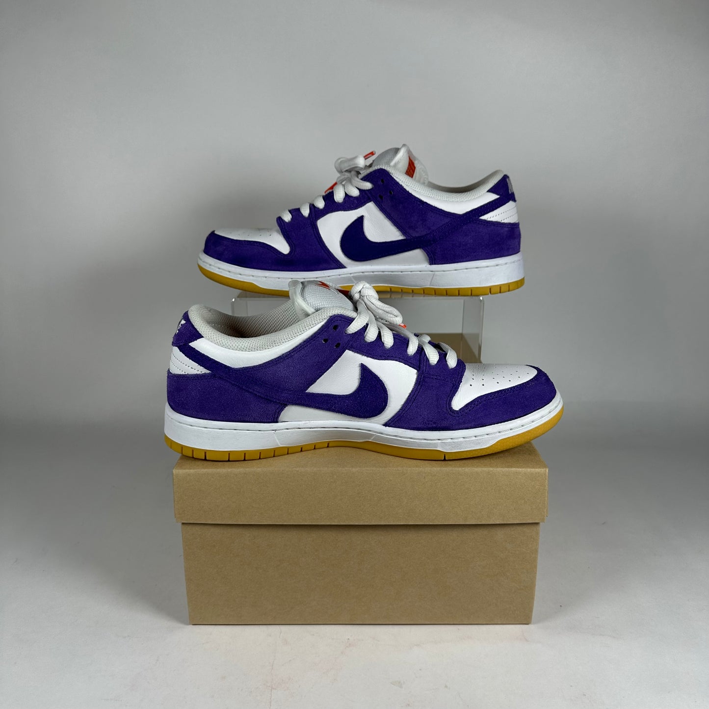 Nike SB Dunk Low Orange Label Court Purple *pre-owned* size 9.5