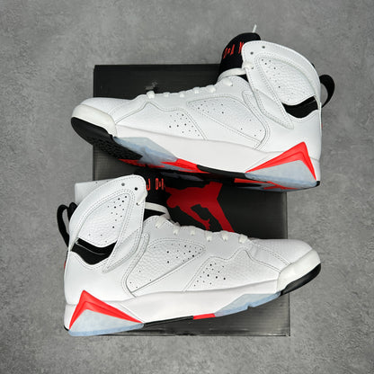 Jordan 7 Retro White Infrared VNDS *pre-owned* SIZE 9