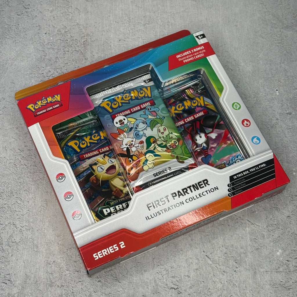 2026 Pokemon Mega Evolution First Partner Illustration Collection Series 2 - Kicks Collective PA - Pokemon - 2026-PG5LOBPR - Accessories - OS - Brand New