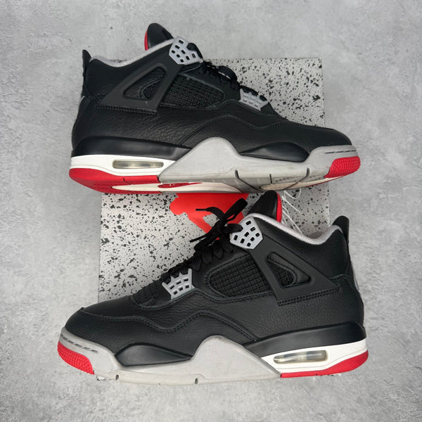 Jordan 4 Retro Bred Reimagined *pre - owned* SIZE 8 - Kicks Collective PA - Jordan - FV5029-006 - Men's Shoes - 8M/9.5W - Pre - Owned