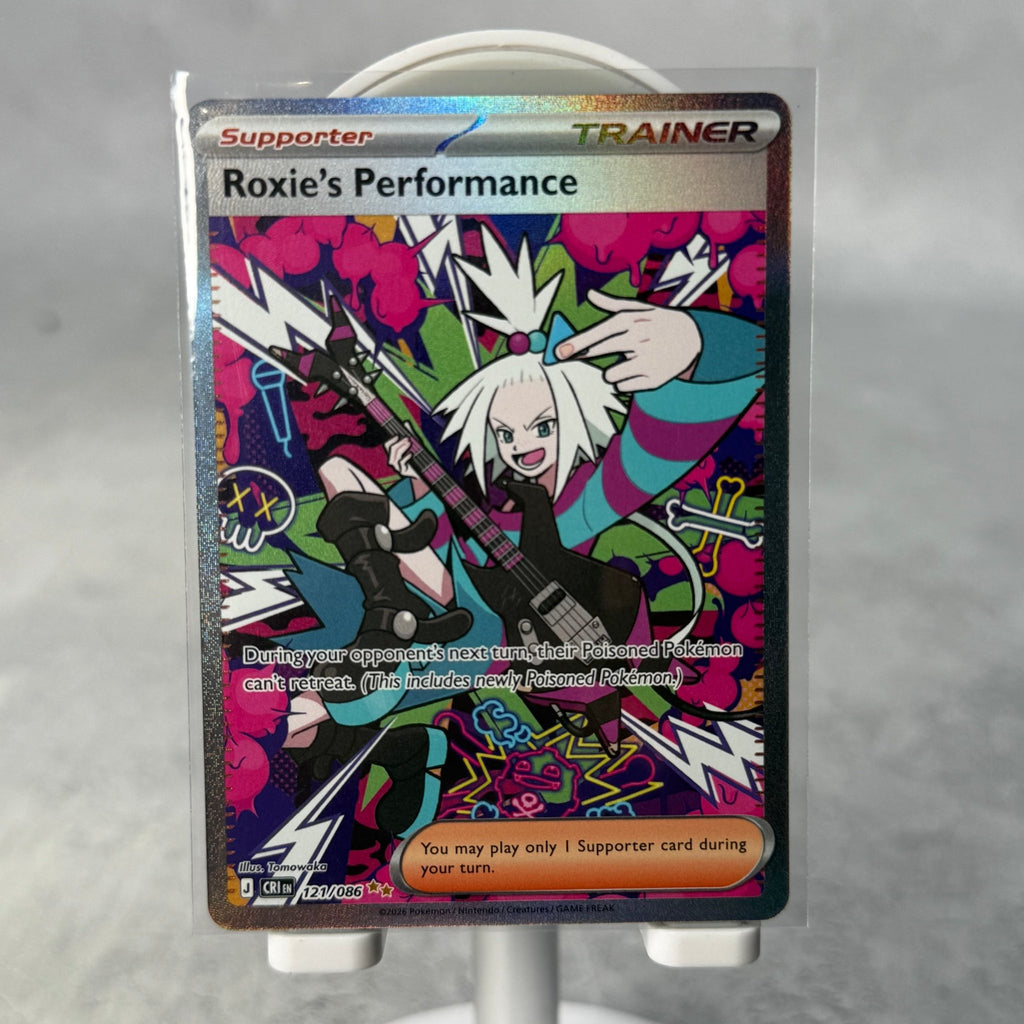 Pokemon Roxie's Performance 121/086 Chaos Rising - Kicks Collective PA - Pokemon - POKEMON 246 - Accessories - OS - Pre-Owned