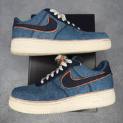 Nike Air Force 1 Low 3x1 Denim Stonewash pre-owned size 11