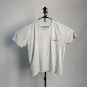 Chrome Hearts Shoulder Logo T-Shirt Tee White *pre-owned* SIZE XXL