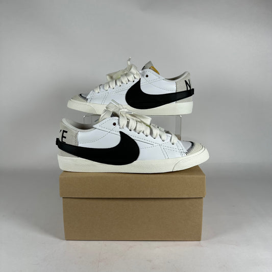 Nike Blazer Low 77 Jumbo White Black Sail *pre-owned* size 9