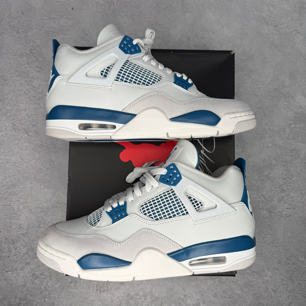 Jordan 4 Retro Military Blue (2024) *pre-owned* SIZE 10
