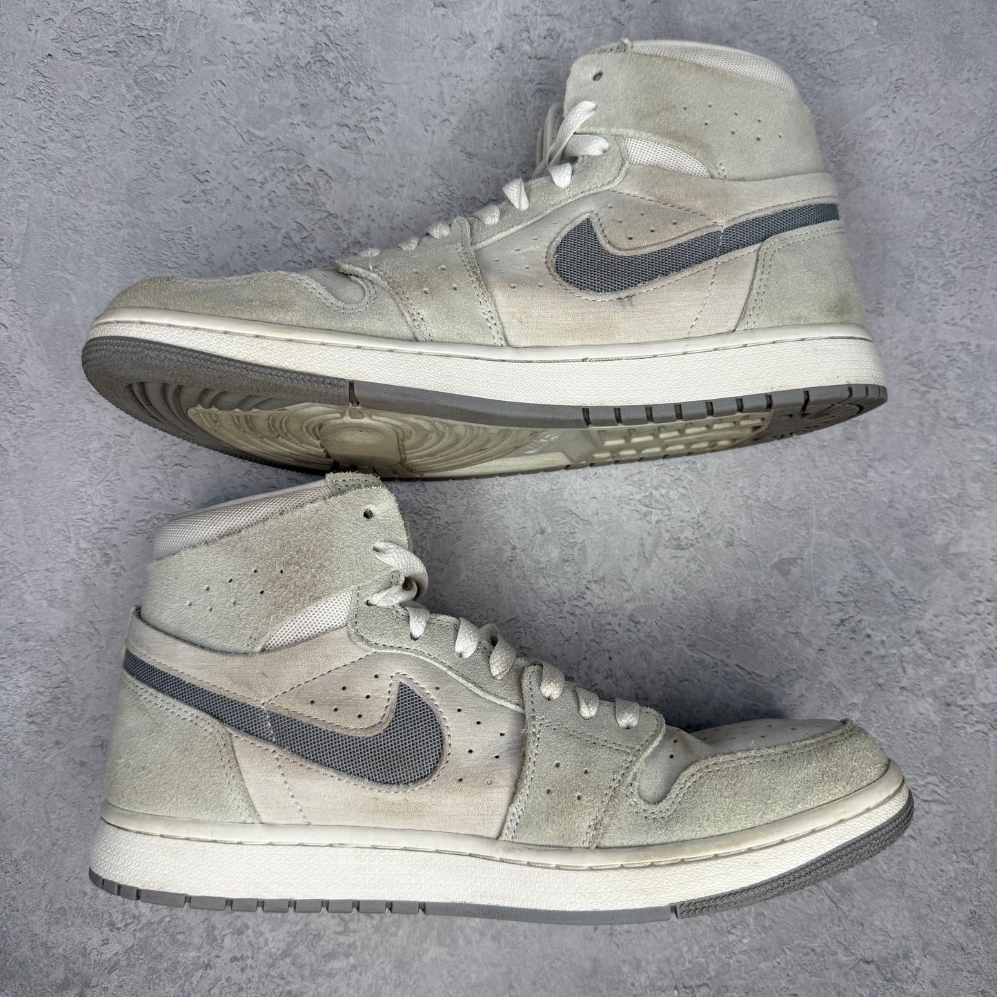 Jordan 1 High Zoom Air CMFT 2 Particle Grey *pre-owned* SIZE 11