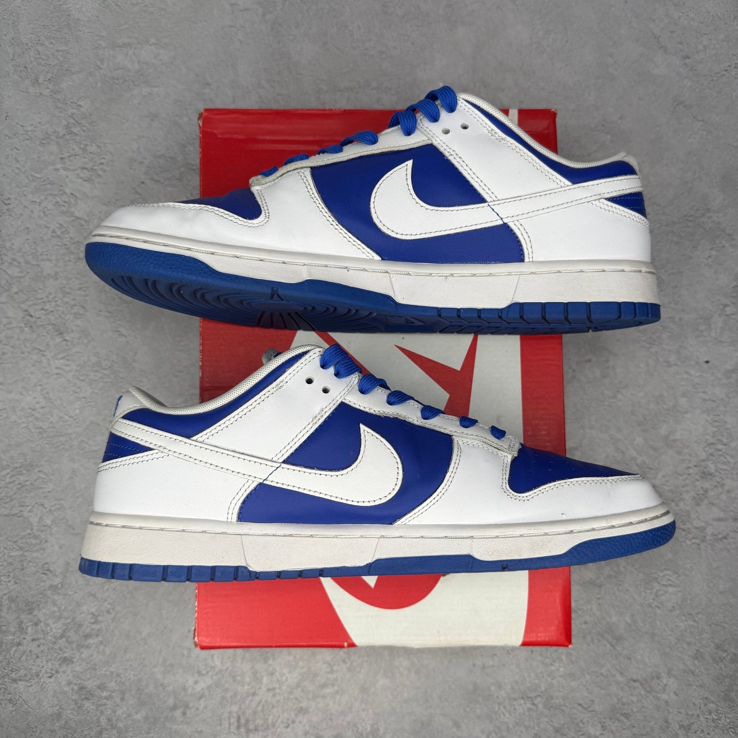 Nike Dunk Low Racer Blue White *pre - owned* SIZE 12 - Kicks Collective PA - Nike - DD1391-401 - Men's Shoes - 12M/13.5W - Pre - Owned