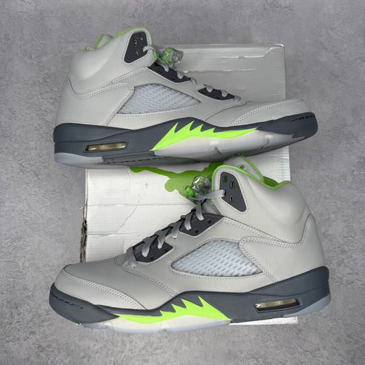 Jordan 5 Retro Green Bean (2022) - Kicks Collective PA - Jordan - DM9014-003 - Men's Shoes - 11.5M/13W - Brand New - Original Box (Damaged)