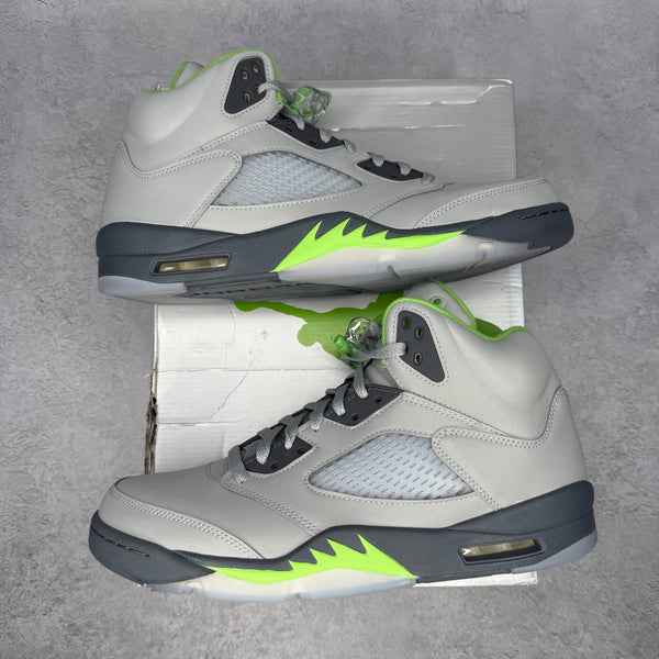 Jordan 5 Retro Green Bean (2022) - Kicks Collective PA - Jordan - DM9014-003 - Men's Shoes - 11.5M/13W - Brand New - Original Box (Damaged)