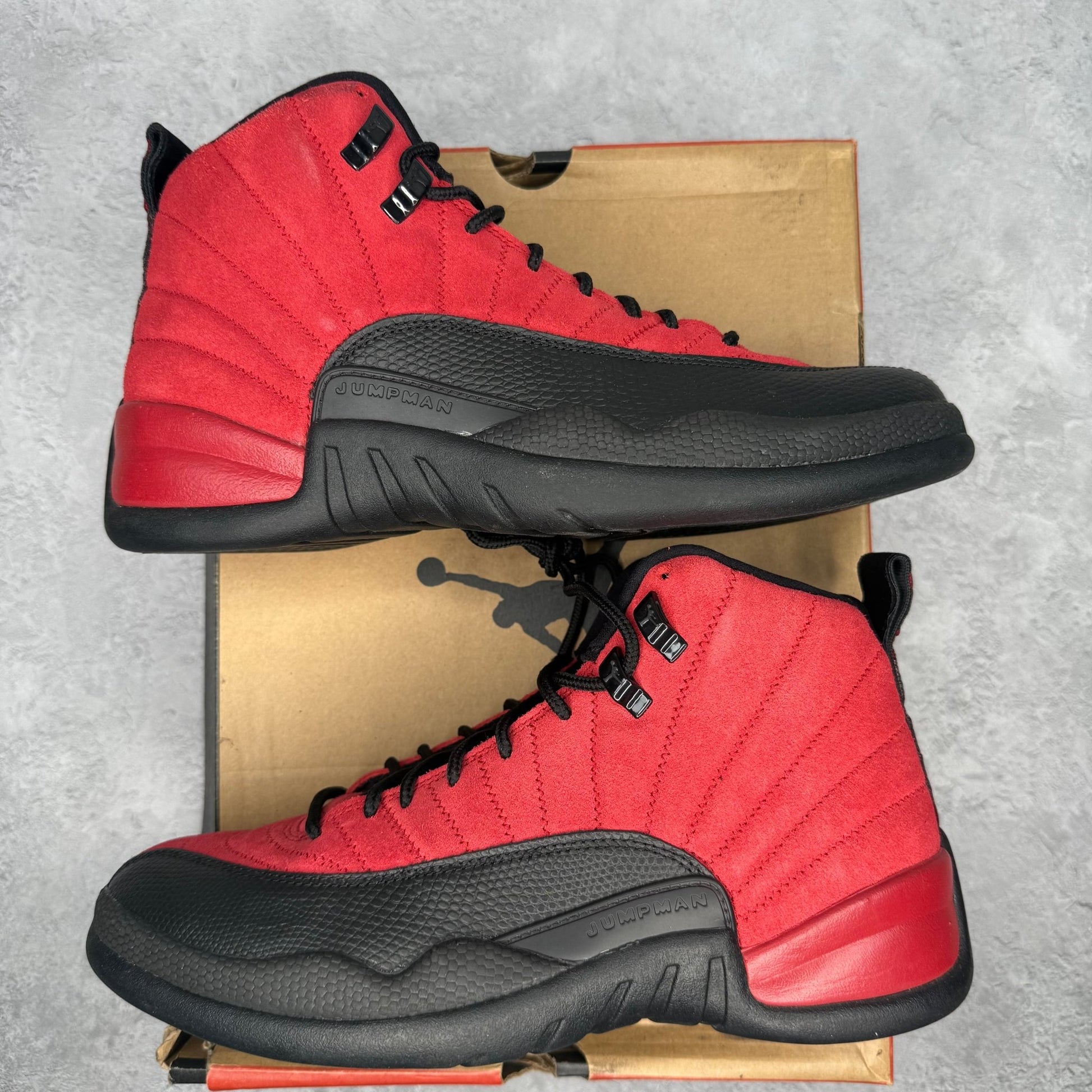 Jordan 12 Retro Reverse Flu Game *pre - owned* SIZE 9 - Kicks Collective PA - Jordan - CT8013 - 602 - Men's Shoes - 9M/10.5W - Pre - Owned